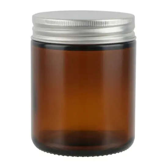 8oz. Amber Glass Candle Jars, 2ct. by Make Market&reg; {4}
