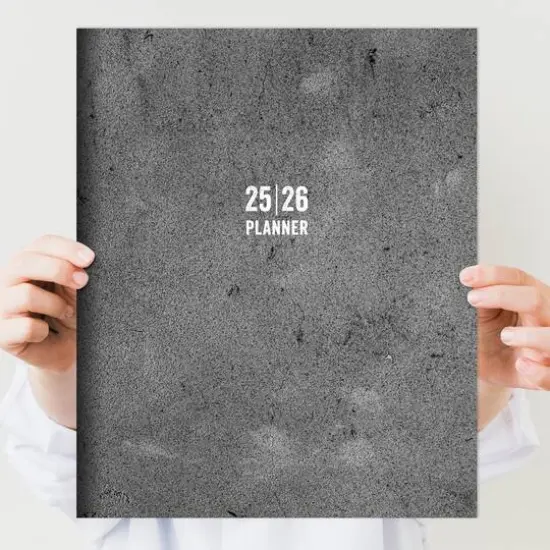 TF Publishing 2025-2026 Concrete Large Monthly Planner {7}
