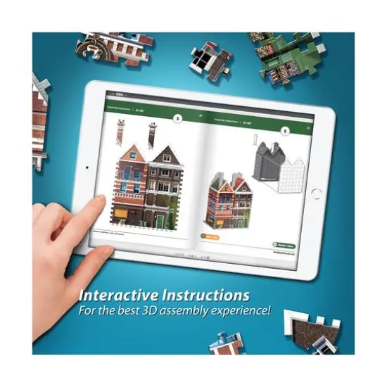 Urbania Collection - Cafe 3D Puzzle: 285 Pcs {18}