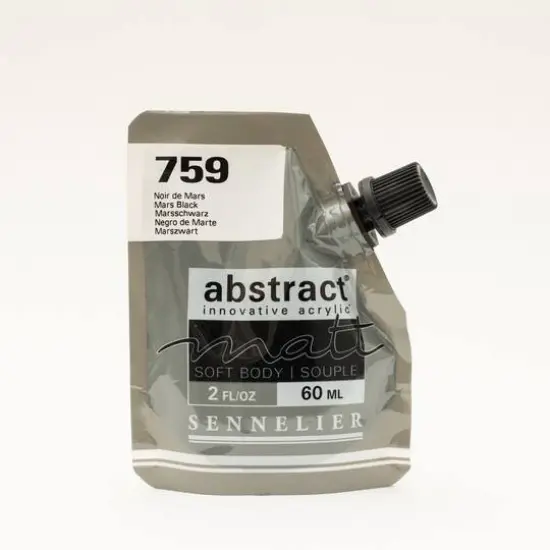 Sennelier Matt Abstract&reg; Acrylic, 60mL 759 Mars Black {1}
