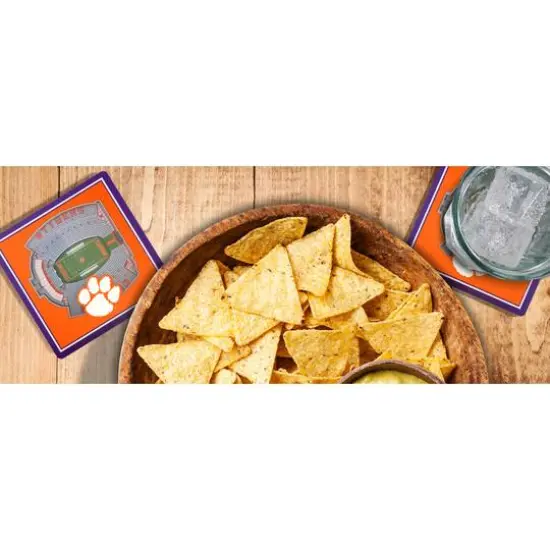 NCAA 3D StadiumView Coasters Clemson Tigers {4}
