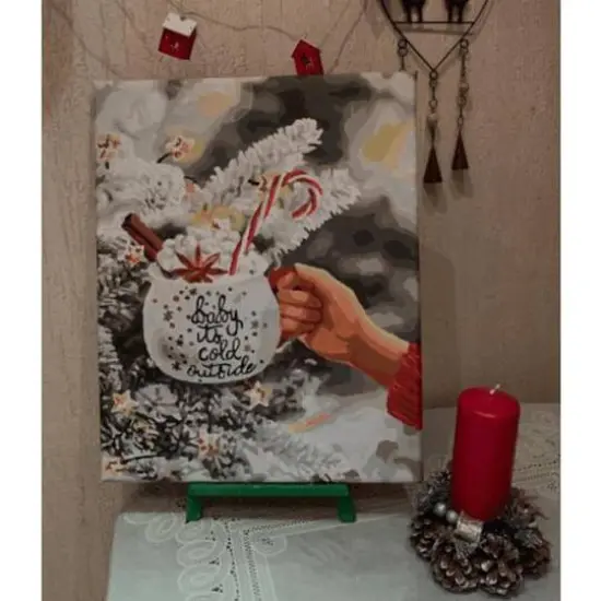 Crafting Spark Warm Sweetness Painting by Numbers Kit {7}