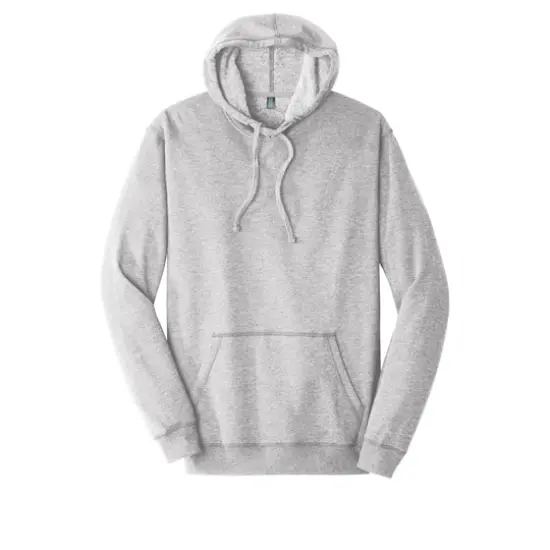 District Lightweight Fleece Hoodie Heathered Grey {1}