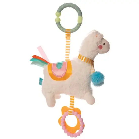 Manhattan Toy&reg; Travel Toy Llama Teether & Soft Activity Book Set {3}