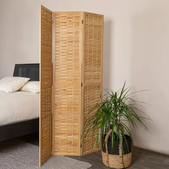 Household Essentials Bamboo Screen {4}