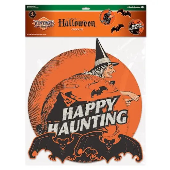 Beistle Vintage Halloween Cutouts {5}
