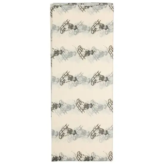 JAM Paper Ivory Sled Holiday Tissue Paper, 8 Sheets {3}