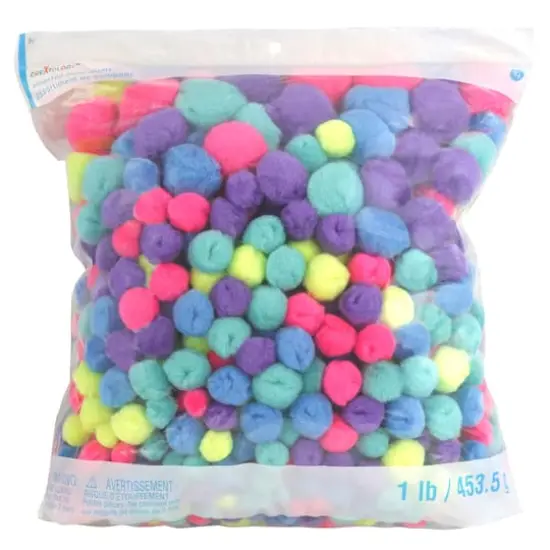 Neon Pom Poms by Creatology&trade; {3}