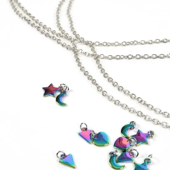 Oil Slick Shapes Charm Set by Bead Landing&trade; {6}