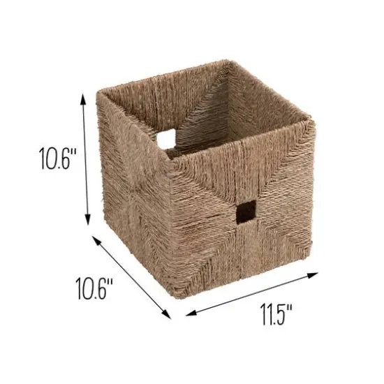 Honey Can Do Woven Seagrass Basket {4}