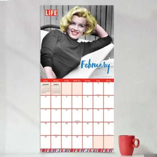 TF Publishing 2024 Marilyn Monroe Wall Calendar {5}
