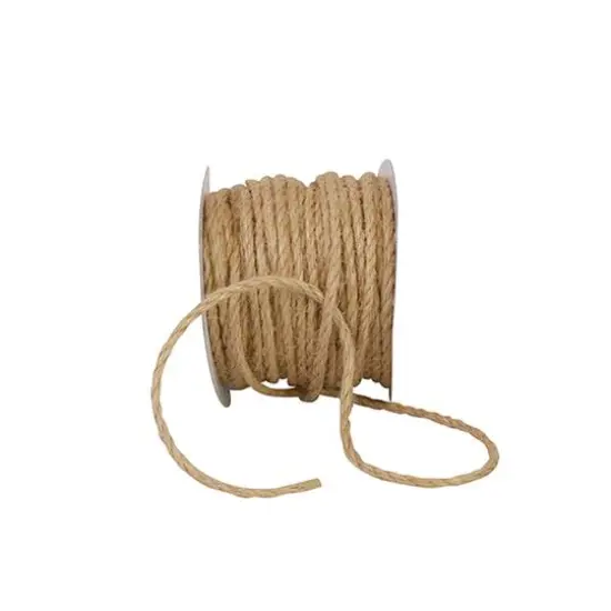 JAM Paper 1/8" x 25yd. Jute Cord Ribbon Natural {1}
