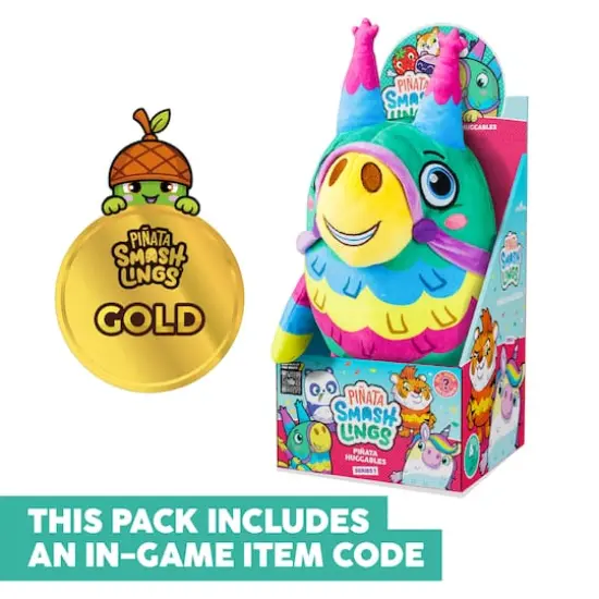 Pi&ntilde;ata Smashlings 12" Dazzle The Donkey Huggable Plush Series 1 {5}