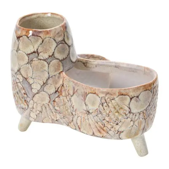 Hello Honey&reg; 8.5" Stoneware Planter with 3 Openings {4}