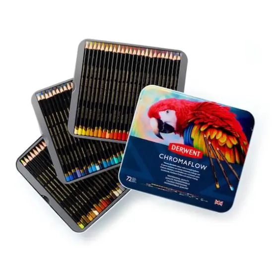 Derwent Chromaflow Pencil Tin Set {3}