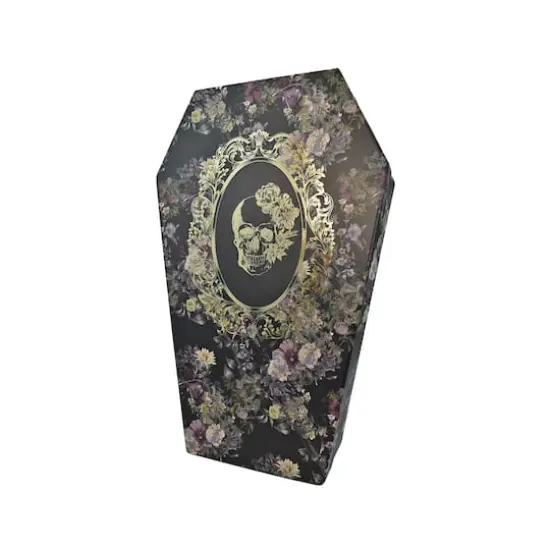 15" Decorative Floral Coffin Box by Ashland&reg; {1}