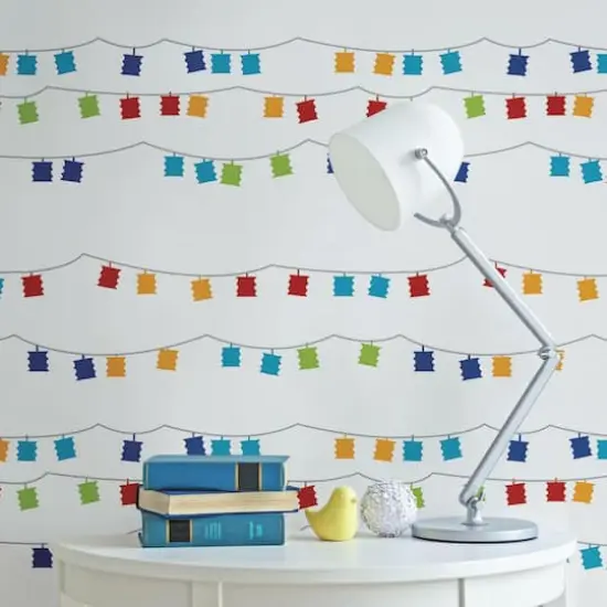 RoomMates Lanterns Peel & Stick Wallpaper Primary {6}