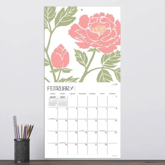TF Publishing 2025 Flower Garden Wall Calendar {4}