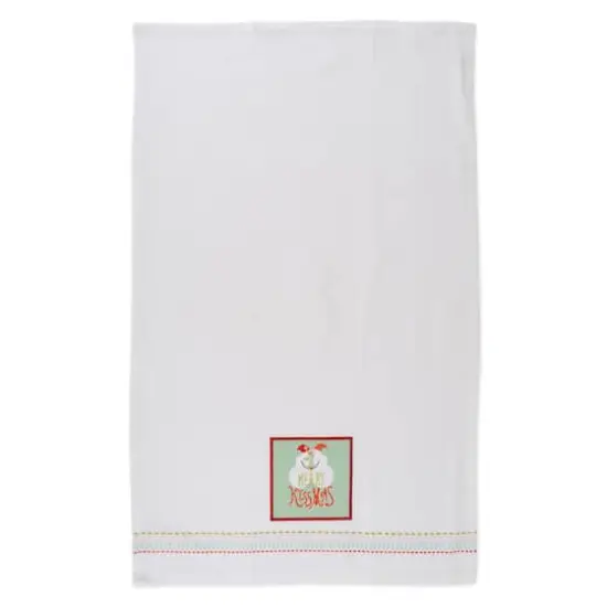 DII&reg; Cozy Christmas Embellished Dishtowel Set {5}