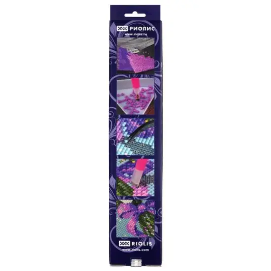 RIOLIS Dahlias Diamond Mosaic Kit, Square Diamonds {4}