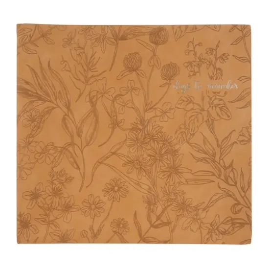 12" x 12" Brown Embossed Mega Scrapbook Album by Recollections&trade; {1}