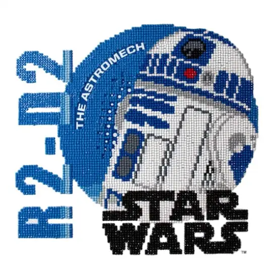 Camelot&reg; Dots R2D2 the Astromech Diamond Painting Kit {1}