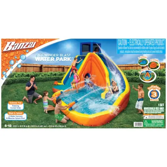 Banzai 10.5ft. Sidewinder Blast Water Park {12}