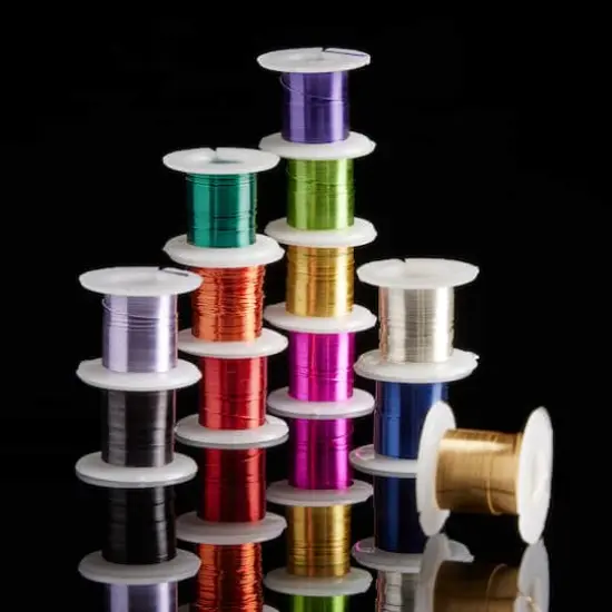 Bead Landing&trade; Silver Plated Copper Wire, 28 Gauge, 12 Pack {3}