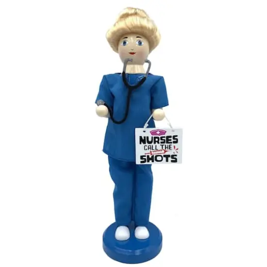 Santa's Workshop 14" Nurses Call the Shots Nutcracker {1}