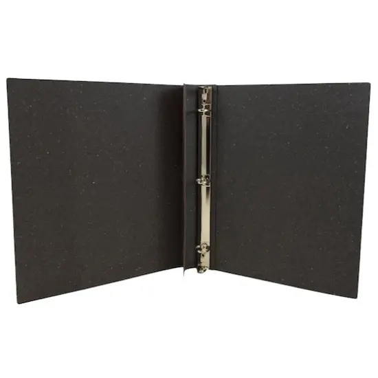 JAM Paper 0.75" Italian Leather 3-Ring Binder Red {5}