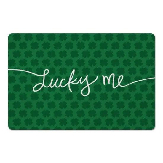 Lucky Me 27" x 18" Floor Mat {1}