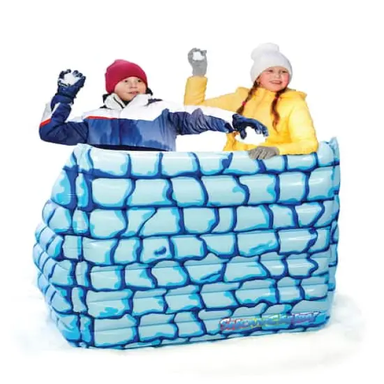 SnowCandy 45" Inflatable Snow Bunker {3}