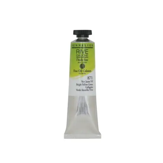 Sennelier Rive Gauche Oil Paint, 40mL 871 Bright Yellow Green {1}