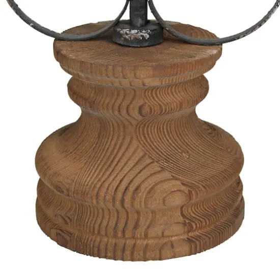 28" Black Iron French Country Crosses {5}