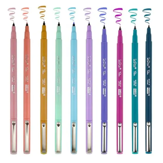 Marvy&reg; Uchida LePen&reg; Flex 10 Pastel Pen Set {3}