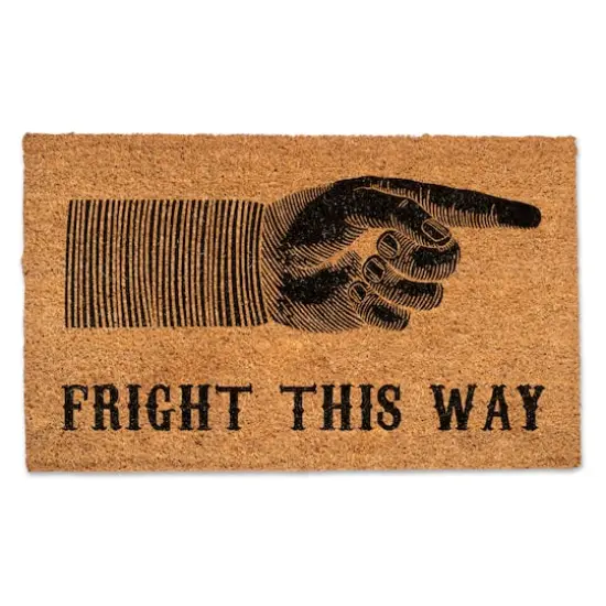 Fright This Way Door Mat {1}