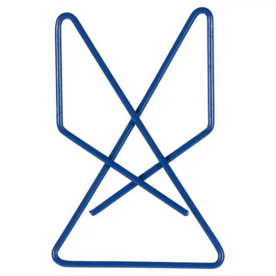 JAM Paper 1.5" Butterfly Clip Paper Clips, 15ct. Dark Blue {3}