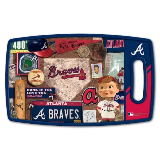 MLB Retro Series Cutting Board Atlanta Braves {1}