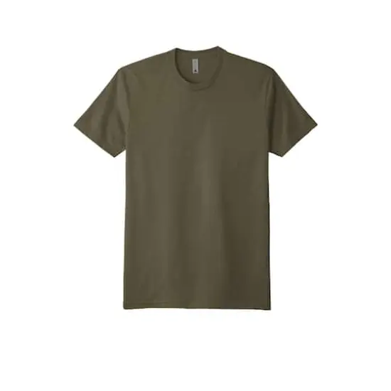 Next Level Unisex CVC Sueded T-Shirt Military Green {1}