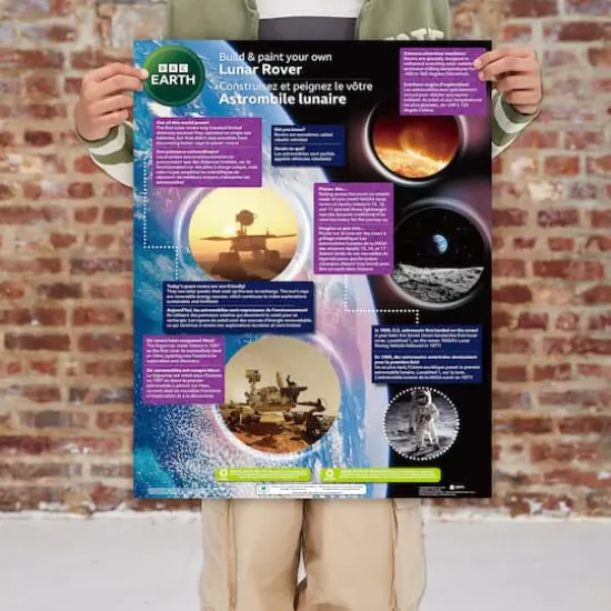 BBC Earth Build & Paint Your Own Lunar Rover {4}