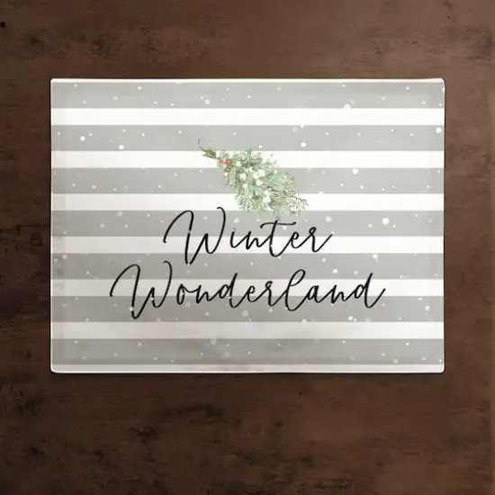 Winter Wonderland 18x14 Poly Twill Placemat {3}