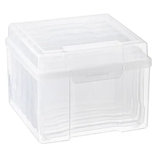 5" x 7" Clear 6-Case Photo Storage Keeper by Simply Tidy&reg; {1}