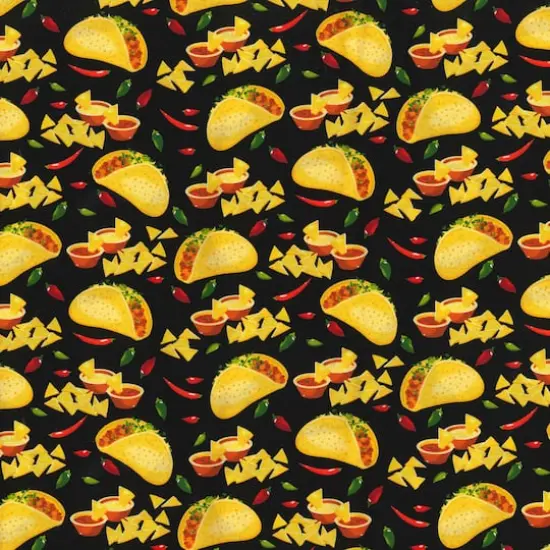 Fabric Traditions Tacos Cotton Fabric {1}