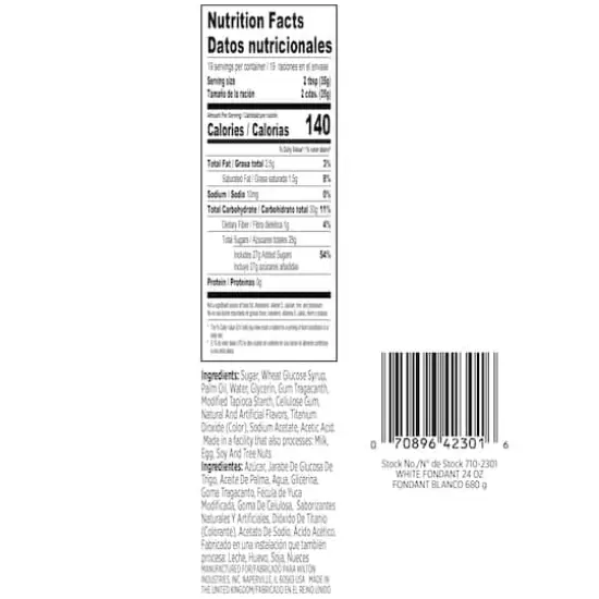 Wilton&reg; Decorator Preferred&trade; 24oz. White Vanilla Fondant {9}