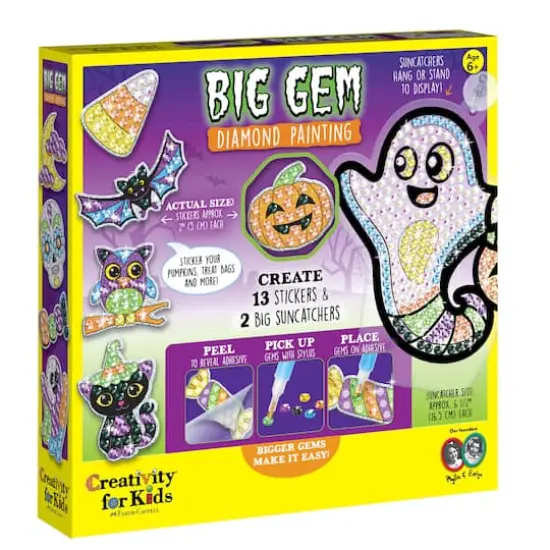 Creativity for Kids&reg; Halloween Big Gem Diamond Painting {1}