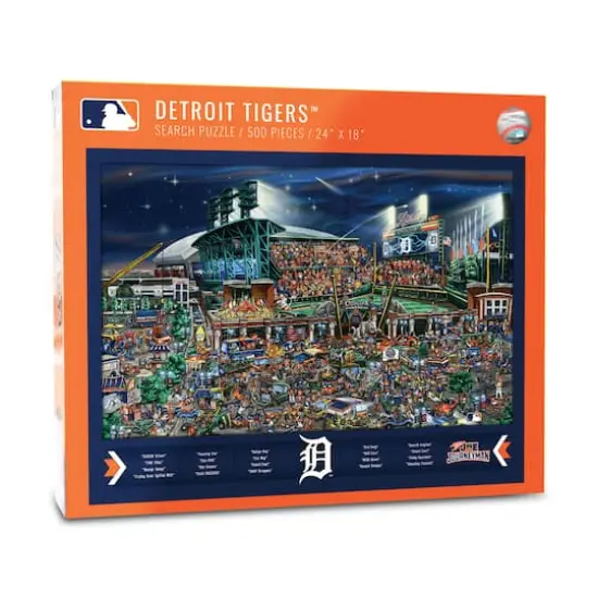 Detroit Tigers Joe Journeyman 500 Piece Puzzle {1}