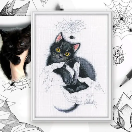 RTO Cat Magic Counted Cross Stitch Kit {4}