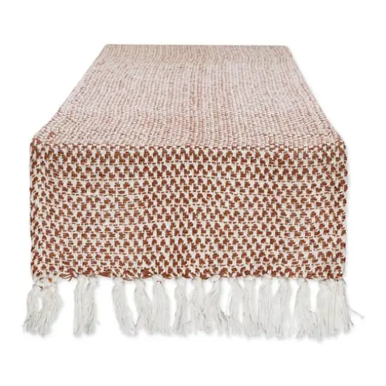 DII&reg; 72" Woven Table Runner Cinnamon {1}