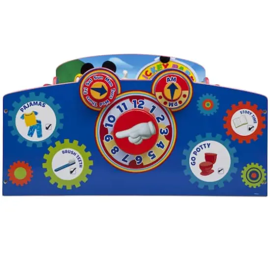 Disney&reg; Mickey Mouse Interactive Wood Toddler Bed {3}