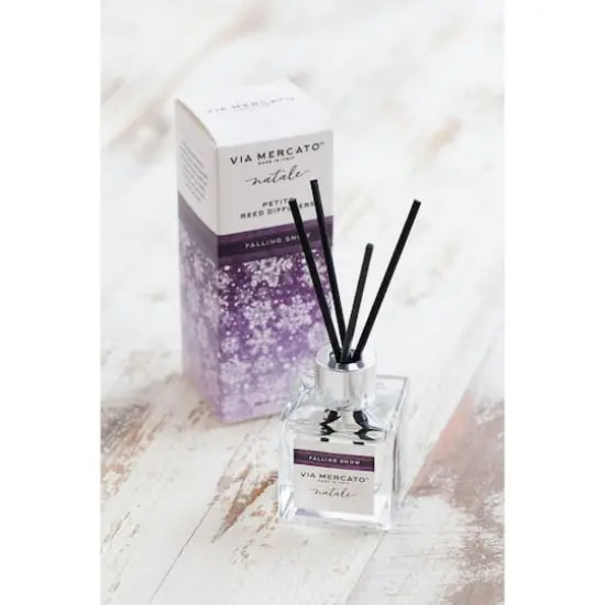 European Soaps Falling Snow Petite Reed Diffuser {3}